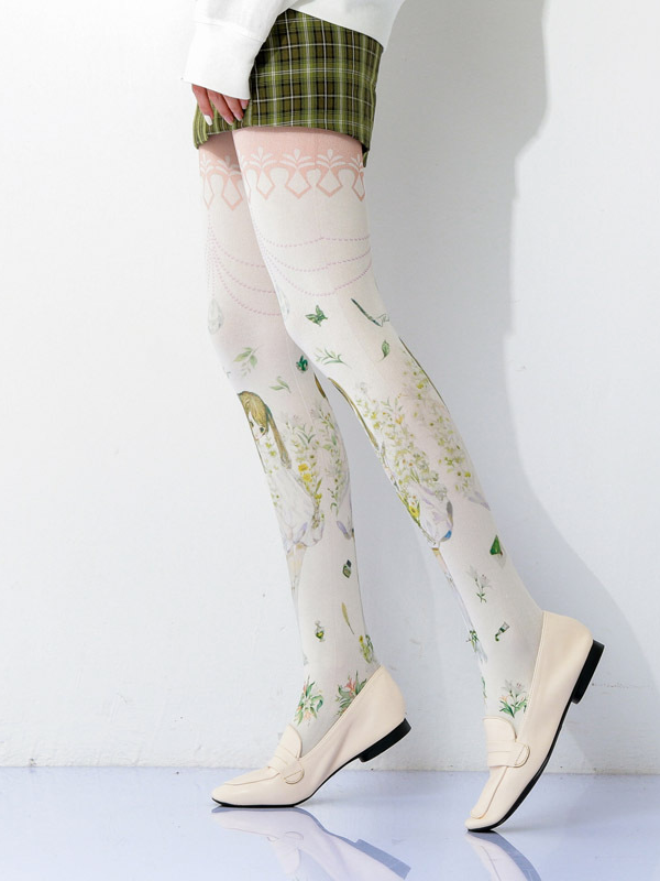 Japanese anime personalized print pantyhose