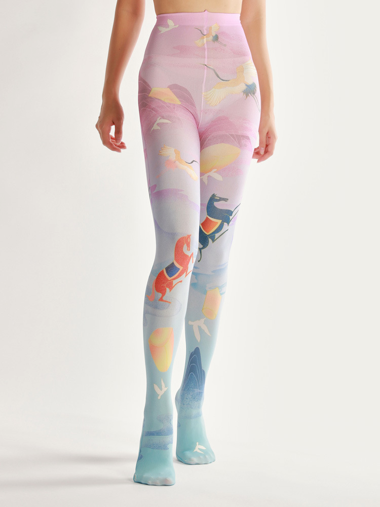 Pegasus Pantyhose: Mythical Ancient Greek Style Tights