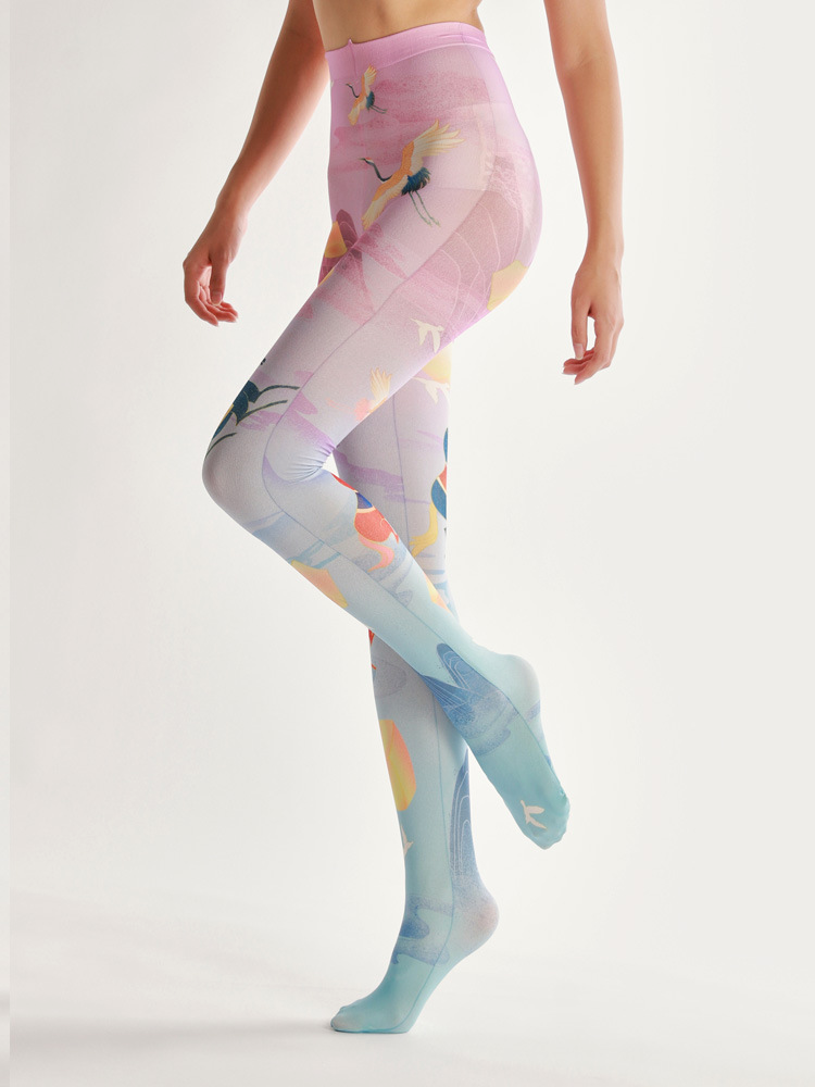 Pegasus Pantyhose: Mythical Ancient Greek Style Tights - Image 5