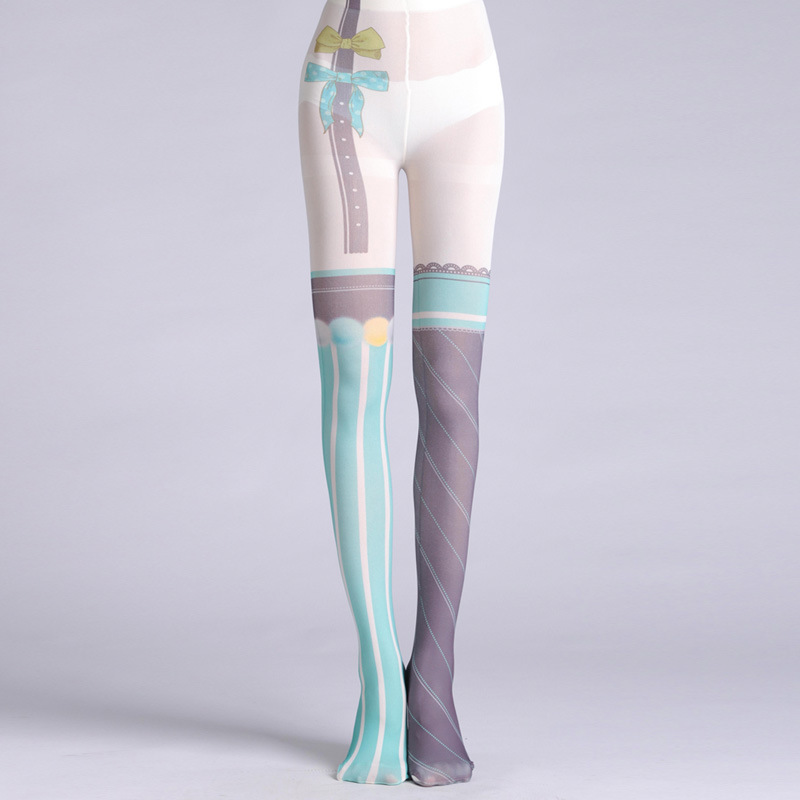 Cute Plush Ball Pantyhose - Kawaii Tights for Women