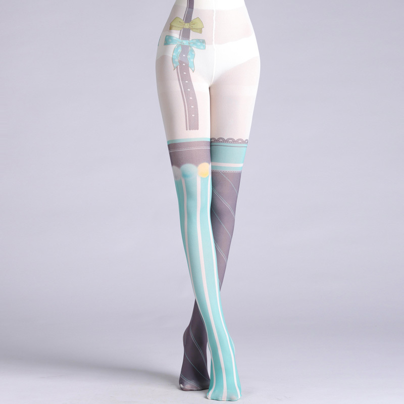 Cute Plush Ball Pantyhose - Kawaii Tights for Women - Image 3