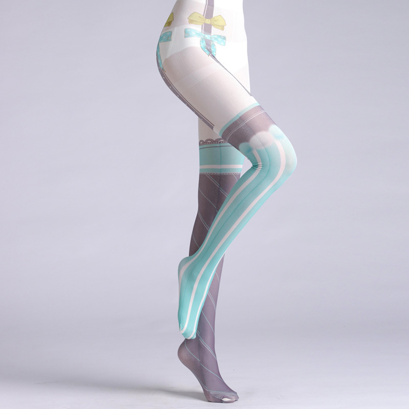 Cute Plush Ball Pantyhose - Kawaii Tights for Women - Image 4