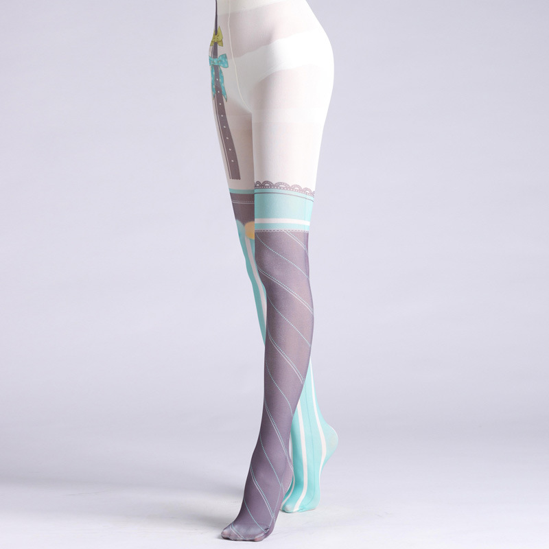 Cute Plush Ball Pantyhose - Kawaii Tights for Women - Image 5