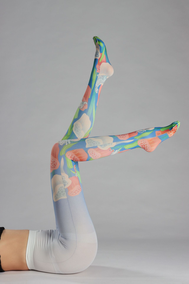 Art element print pantyhose - Image 4