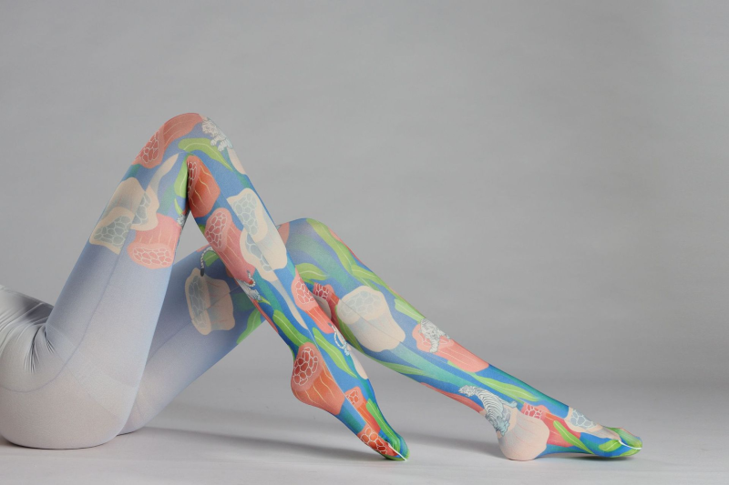 Art element print pantyhose - Image 5