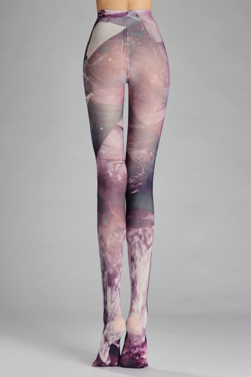 Abstract pattern print tights - Image 7