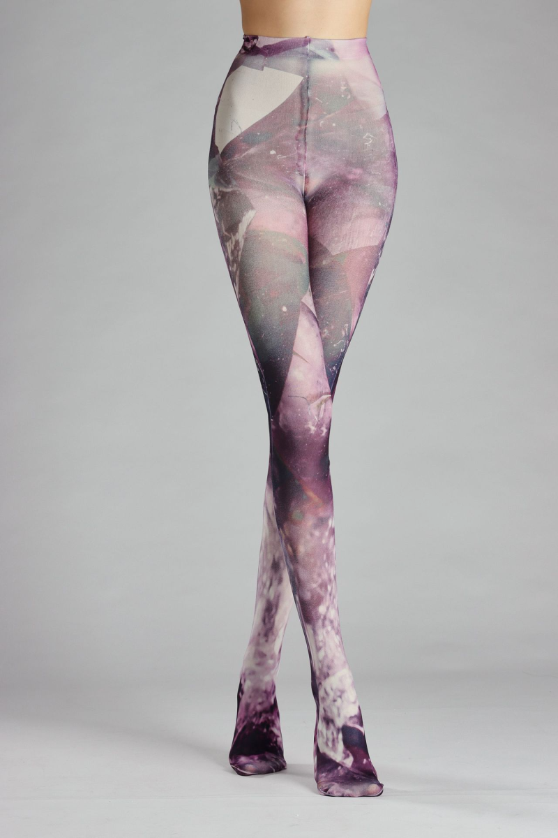 Abstract pattern print tights - Image 10