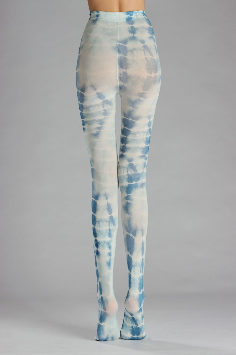 Colorful gradient pattern print tights - Image 7