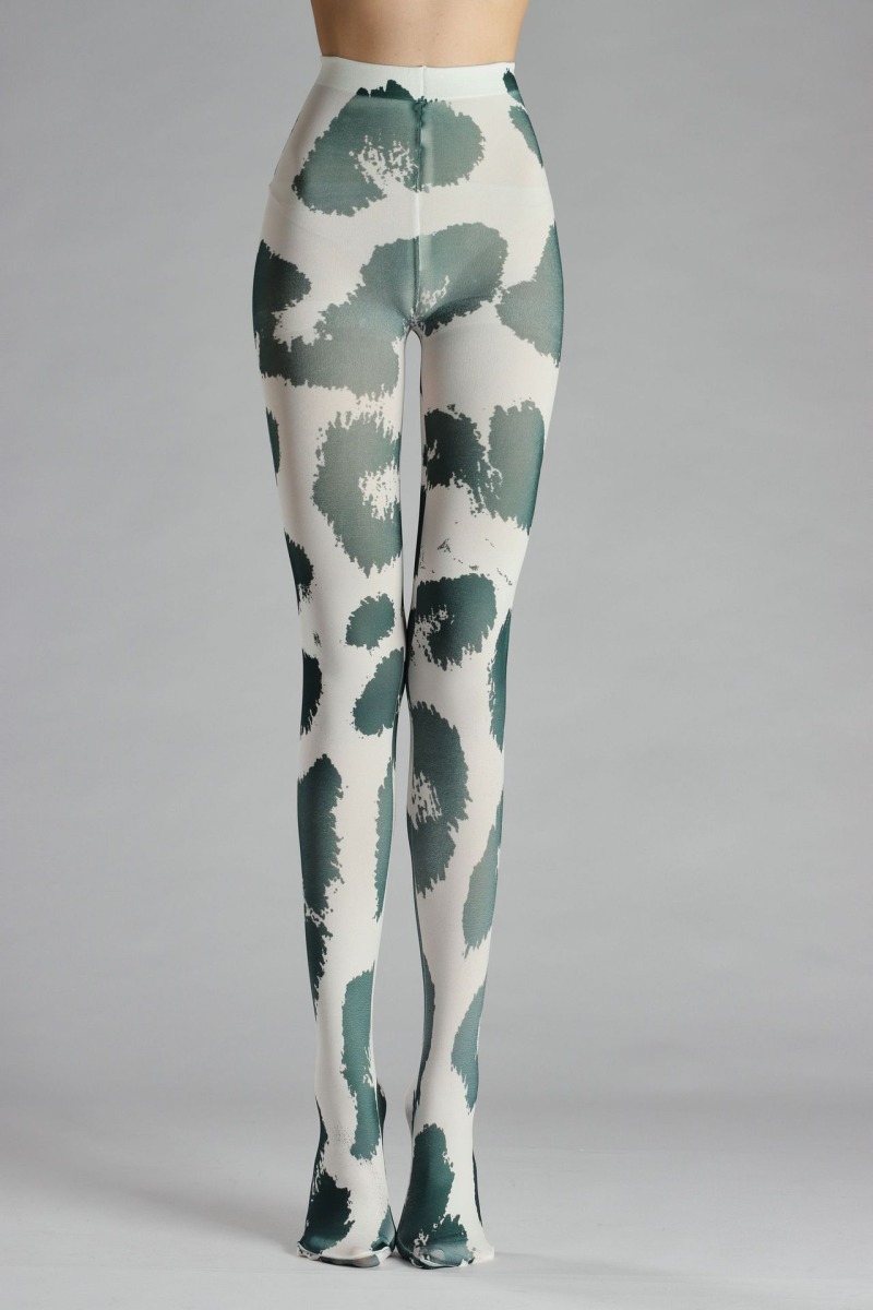Abstract pattern print tights - Image 2