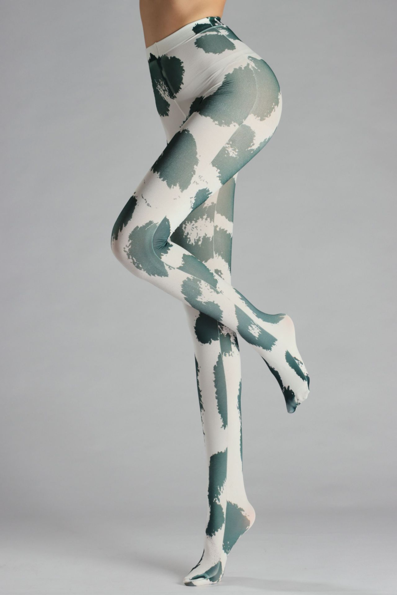 Abstract pattern print tights - Image 7