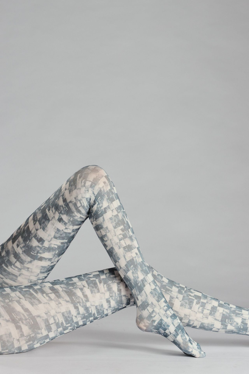 Plaid print tights - Image 5