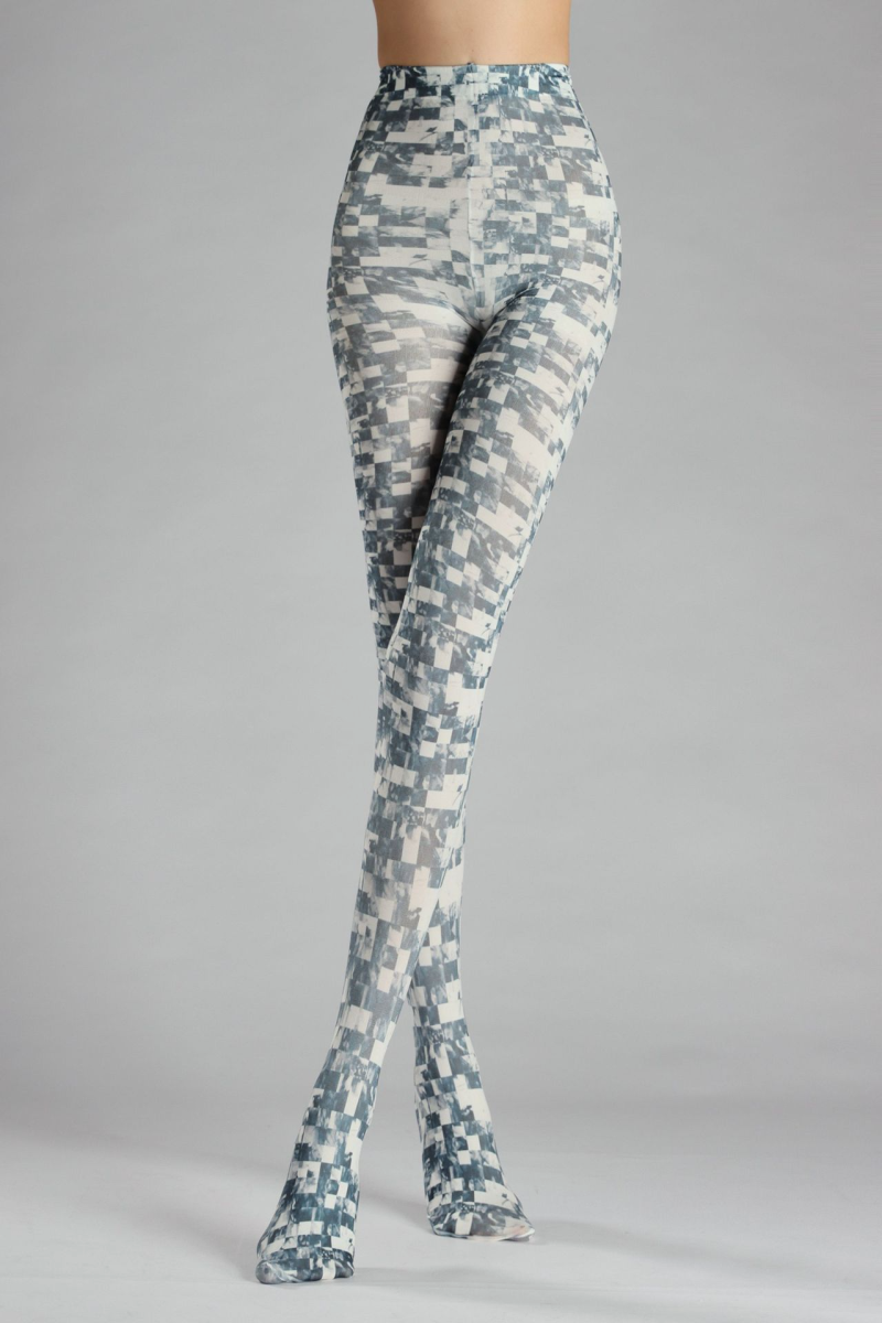 Plaid print tights - Image 6