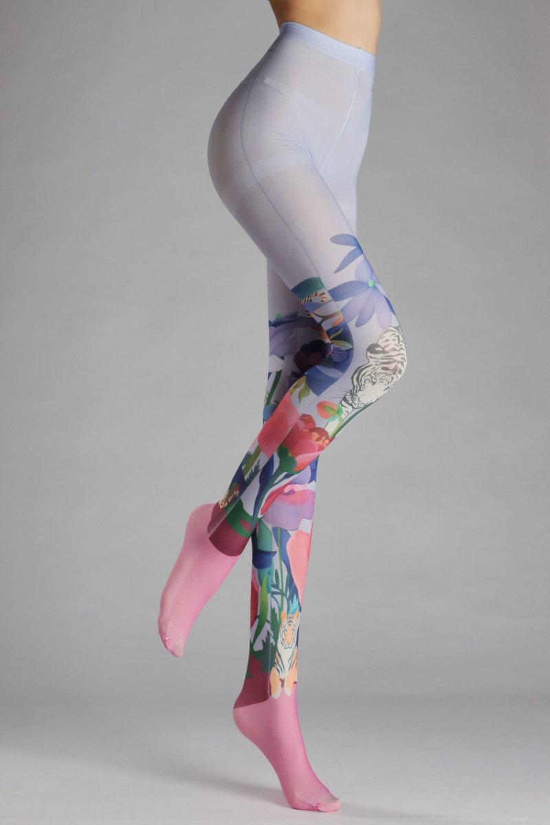 Tiger element print tights - Image 9