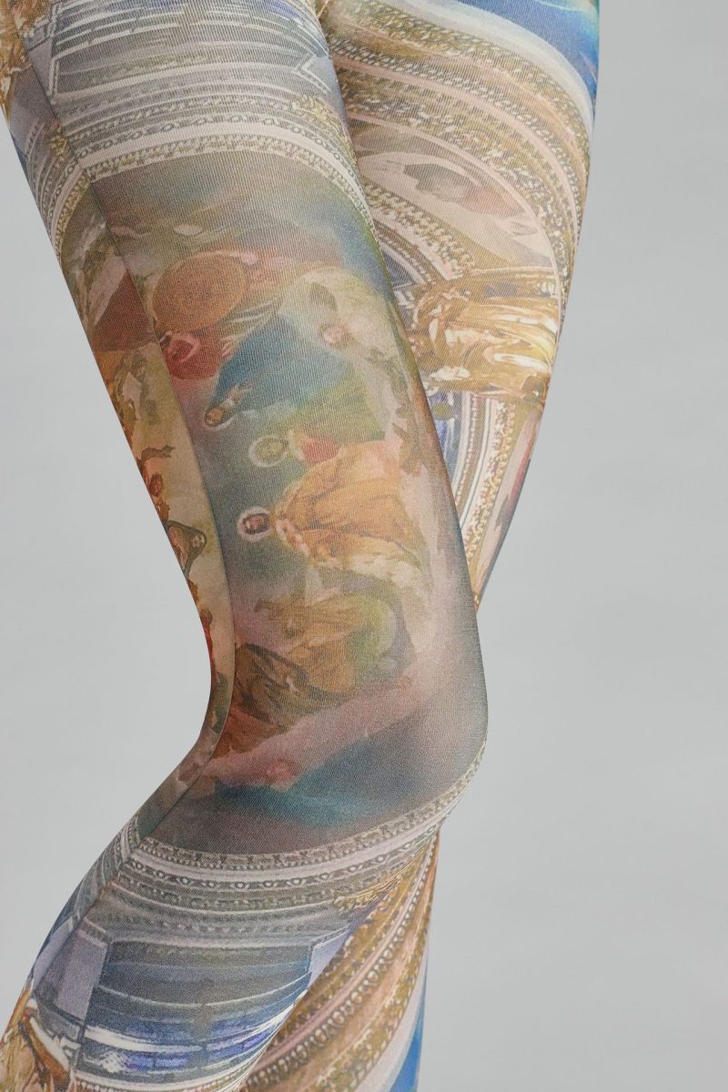 Retro print tights - Image 5