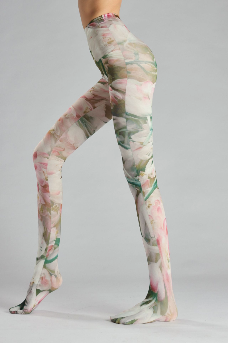 Flower print tights - Image 5