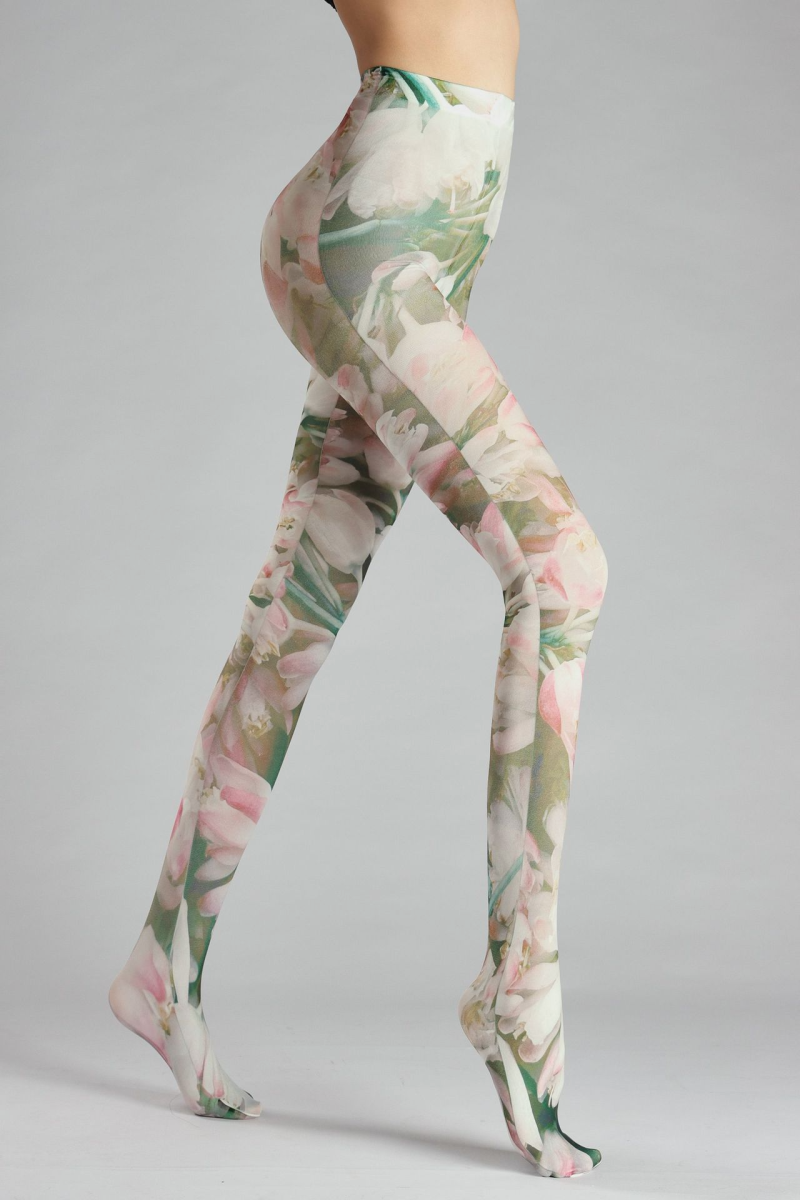 Flower print tights - Image 7
