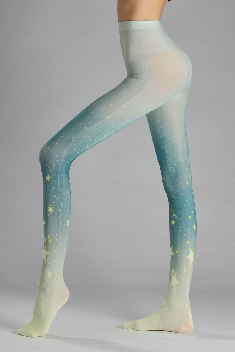 Star print tights - Image 4