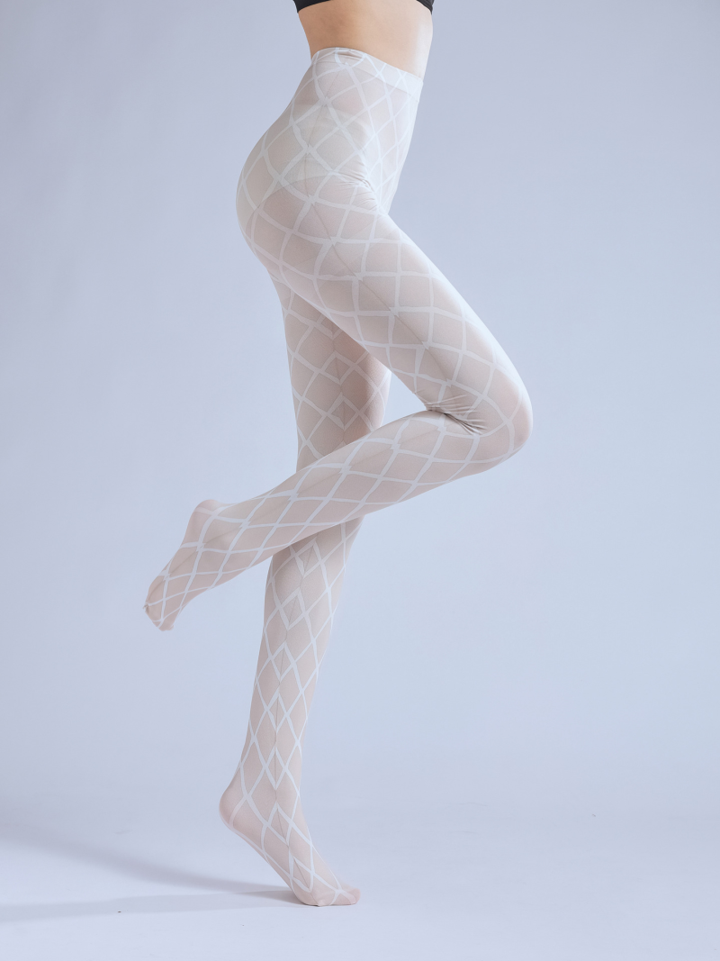 Mesh print pantyhose sexy mesh stockings women autumn retro style loli COS bottoming socks - Image 7