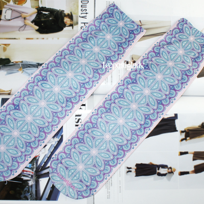 Ethnic Print Crew Socks: Colorful Mid-Calf Fashion Socks - Image 2