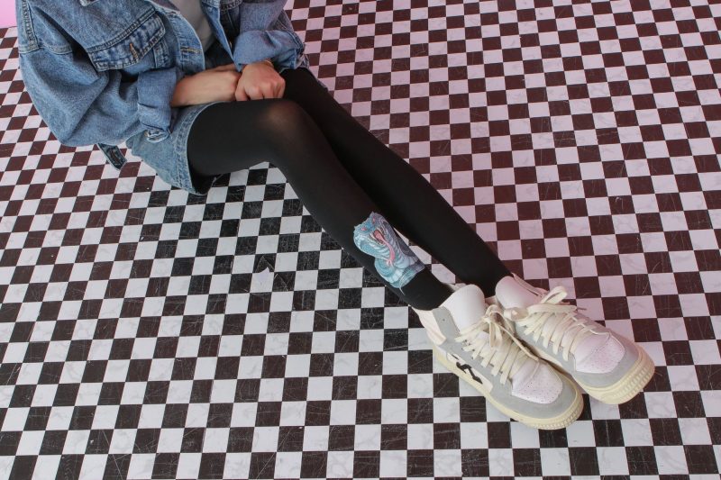 Snake totem pattern tights - Image 4