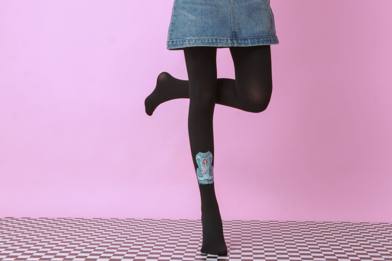 Snake totem pattern tights - Image 5