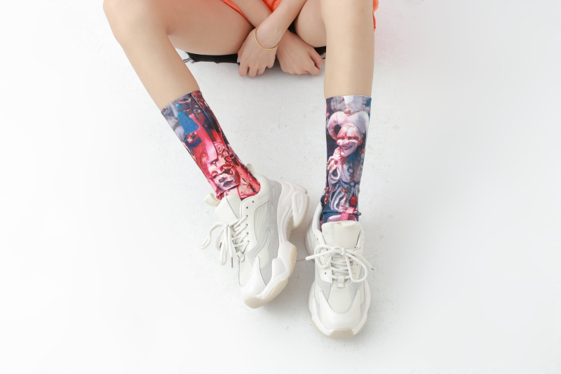 Mask print socks Personalized socks - Image 5