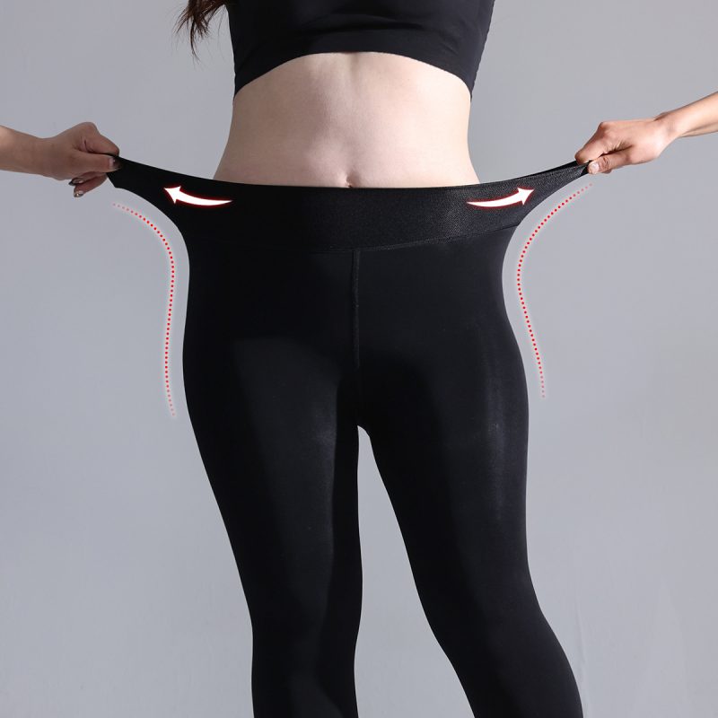 Ready stockings fashion base nine points black silk crotch fat mm pantyhose