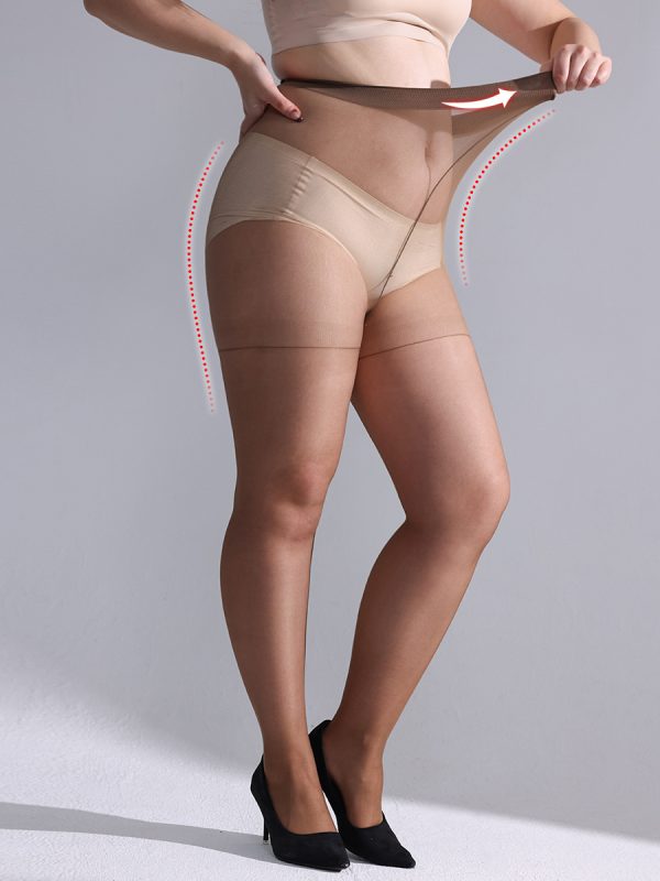 Invisible stockings women summer ultra-thin anti-snagging no-drop coffee sexy bare leg artifact pantyhose