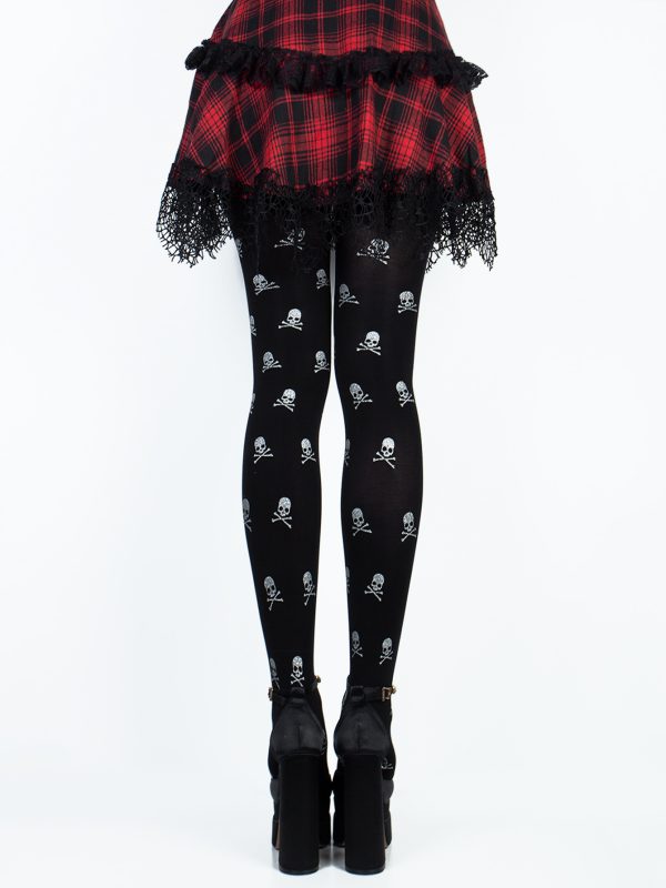 Halloween pantyhose sexy skull print party masquerade costume stockings
