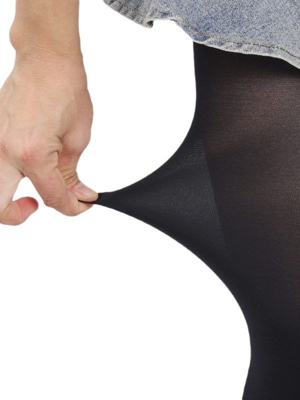 Stockings with three butterflies foreign trade European and American pantyhose fishnet stockings transparent sexy bottoming flocking pants stockings