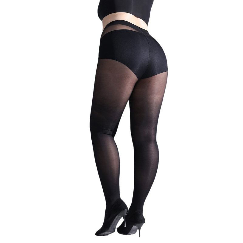 Silk stockings, plus-size and enlarged stockings for women, anti-snagging plus-size fat mm 200 pounds summer pantyhose - Image 6