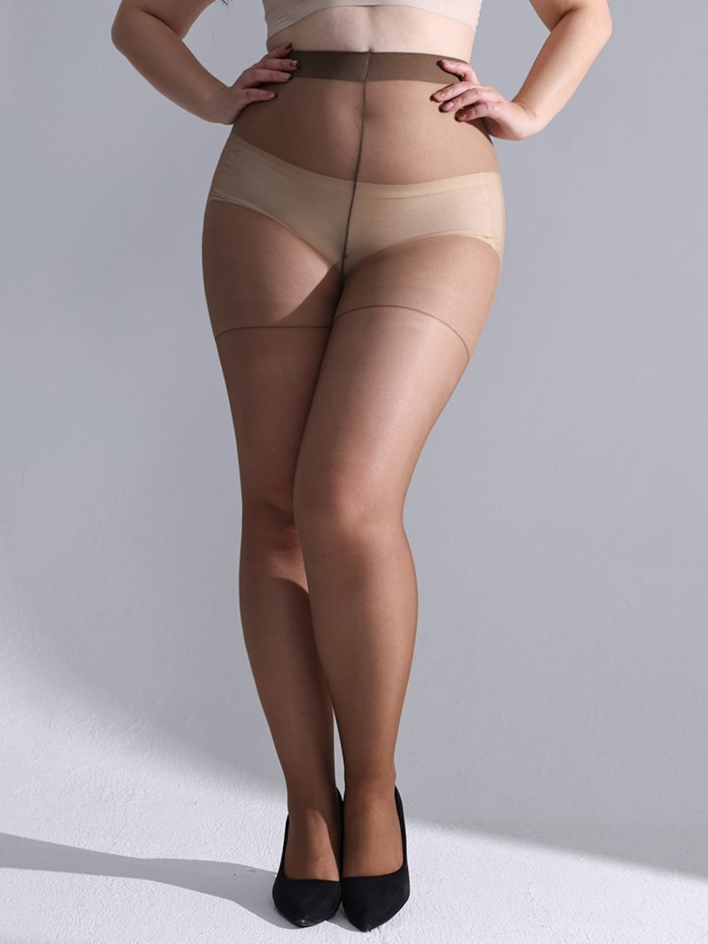 Invisible stockings women summer ultra-thin anti-snagging no-drop coffee sexy bare leg artifact pantyhose - Image 7