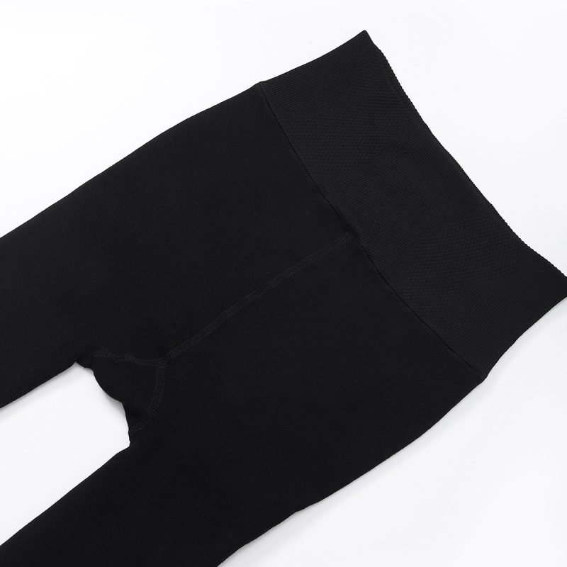 Bare legs artifact autumn and winter women's thickened fat warm pants slim high waist pants women's single pants fat mm comfortable bottoming - Image 7