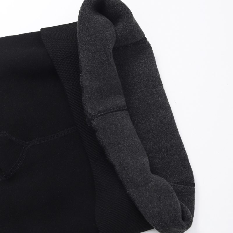 Bare legs artifact autumn and winter women's thickened fat warm pants slim high waist pants women's single pants fat mm comfortable bottoming - Image 8