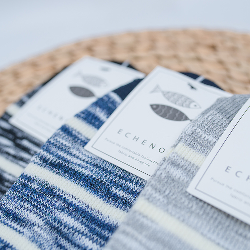 Men's Retro Ethnic Socks: Thick Cotton Harajuku Autumn Winter Style - Image 4