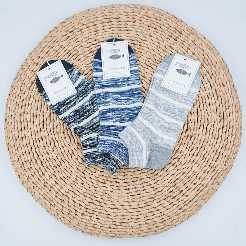 Men's Retro Ethnic Socks: Thick Cotton Harajuku Autumn Winter Style - Image 5