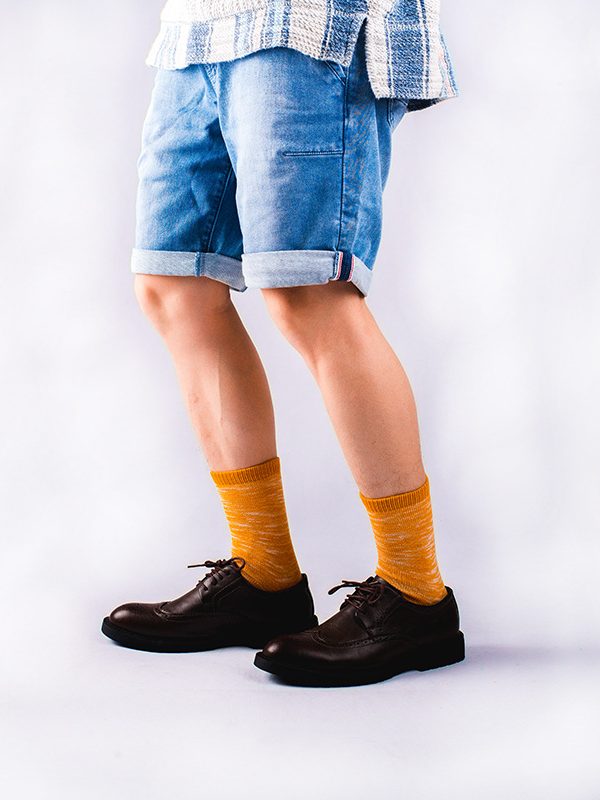 Thickened trendy men's autumn and winter new  cotton thread thick needle retro socks men's ethnic style Harajuku mid-calf cotton socks men
