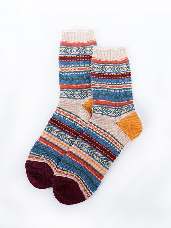 Autumn and Winter thickened new Japanese Amazon fashion socks thick needle cotton vintage men's socks Harajuku fashion socks  men and women