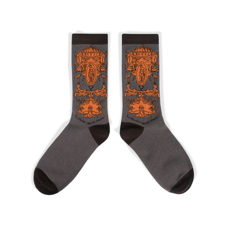 Spring men's socks museum artistic retro casual Four Seasons cotton socks personality fashion socks oil painting women's socks couple mid-calf length socks - Image 6