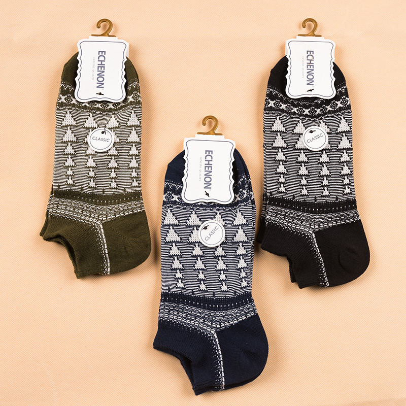 Candy Color Cotton Boat Socks: Men's Spring/Summer Fashion - Image 3