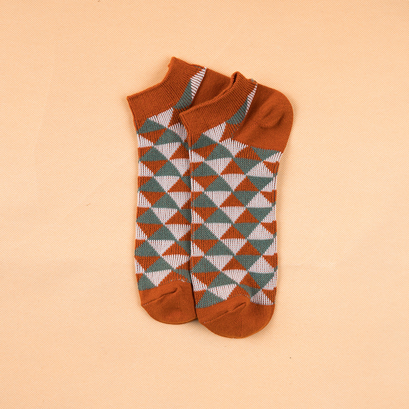 Candy Color Cotton Boat Socks: Men's Spring/Summer Fashion - Image 14