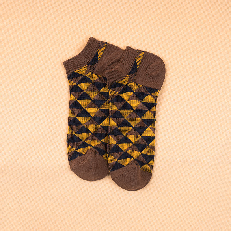 Candy Color Cotton Boat Socks: Men's Spring/Summer Fashion - Image 16