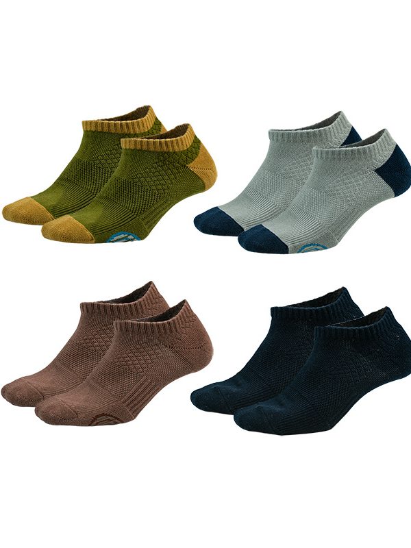Socks men's spring and summer cotton men's boat Socks Japanese Terry bottom yoga running sports socks AliExpress Amazon