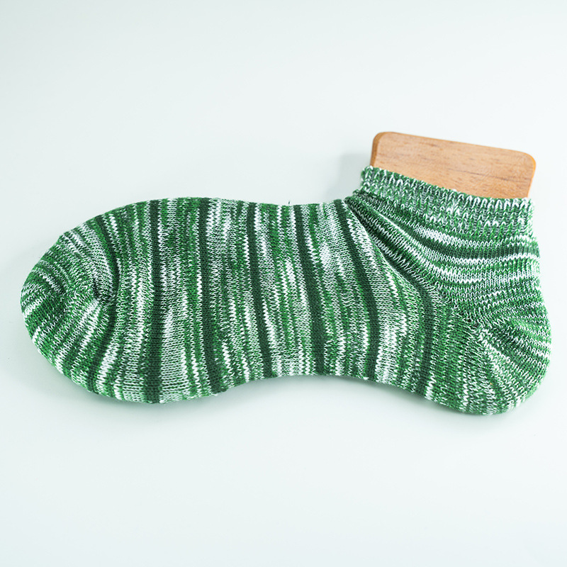 Trendy Men's Socks: Retro Ethnic Spring Summer Couple Boat Socks - Image 7