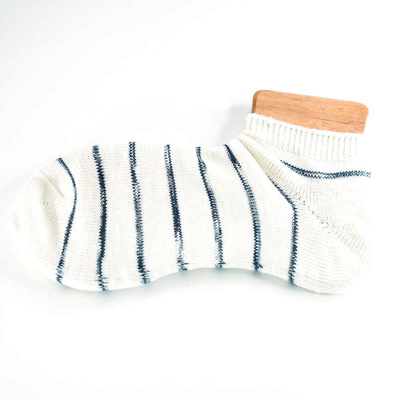 Trendy Men's Socks: Retro Ethnic Spring Summer Couple Boat Socks - Image 6