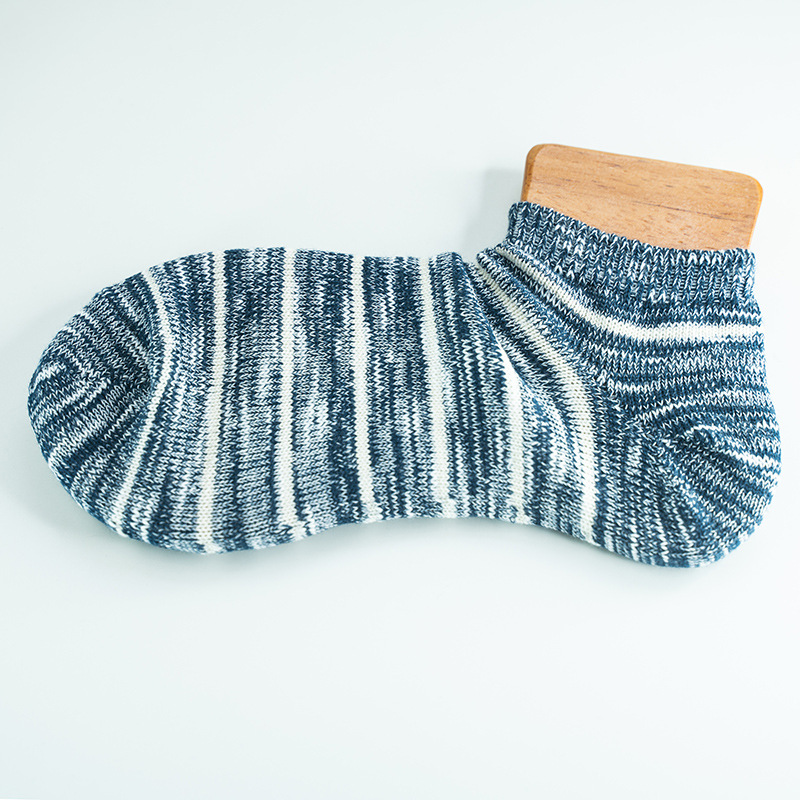 Trendy Men's Socks: Retro Ethnic Spring Summer Couple Boat Socks - Image 8