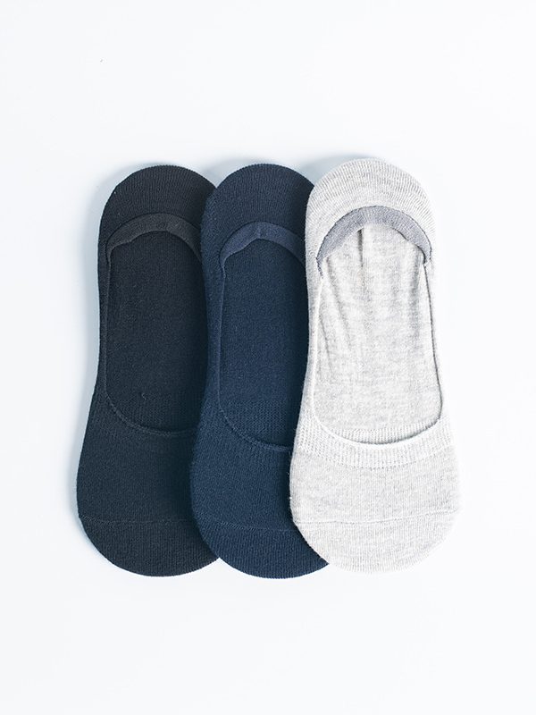 Vintage Women's Boat Socks Invisible Ethnic Style Cotton Peas Socks Summer Shallow Mouth Silicone Solid Color
