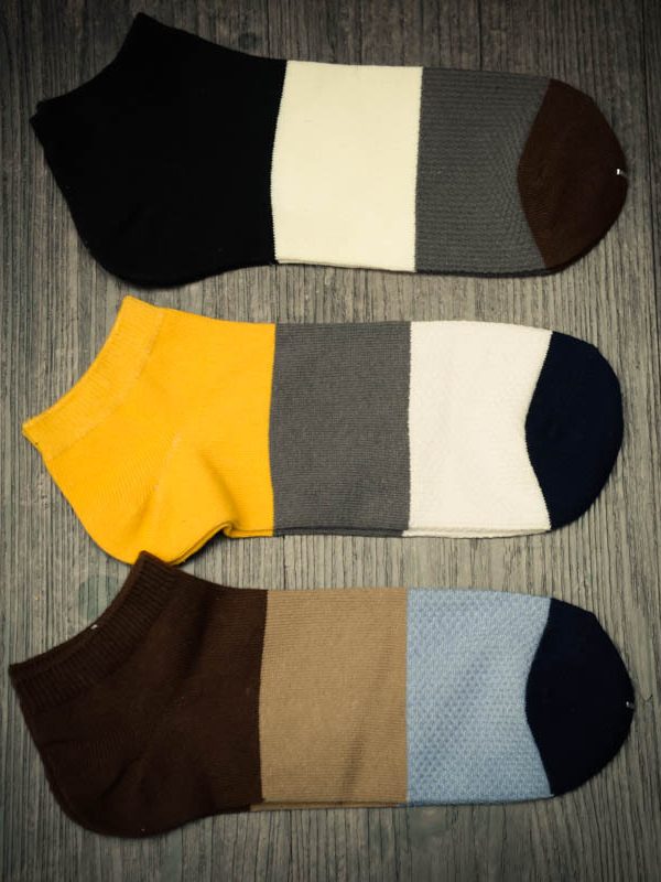 Spring and Autumn Trendy Men's Socks  Cotton Thread Double Needle Cotton Socks Retro Socks Men's Ethnic Style Socks Men's Boat Thin Socks
