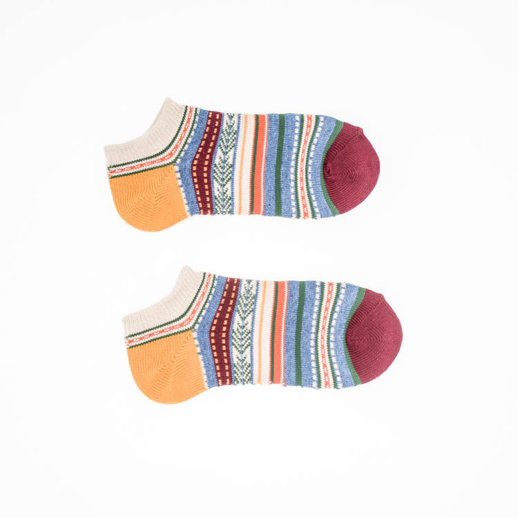 Men's Retro Harajuku Socks: Spring Summer Fashion Cotton Boat Socks - Image 9