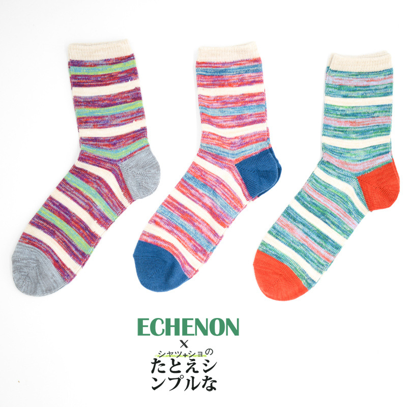 Men's Thick Winter Socks: Retro Ethnic Harajuku Style